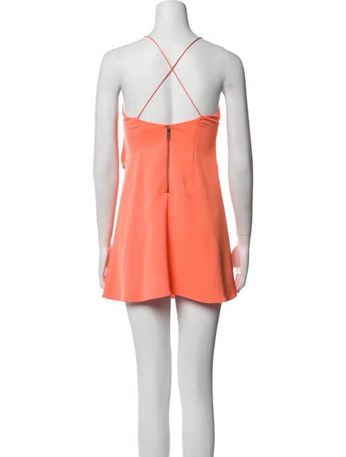 Alice + Olivia V-Neck Mini Dress