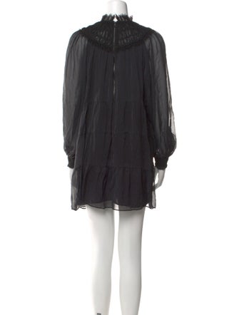 Alice + Olivia Silk Mini Dress