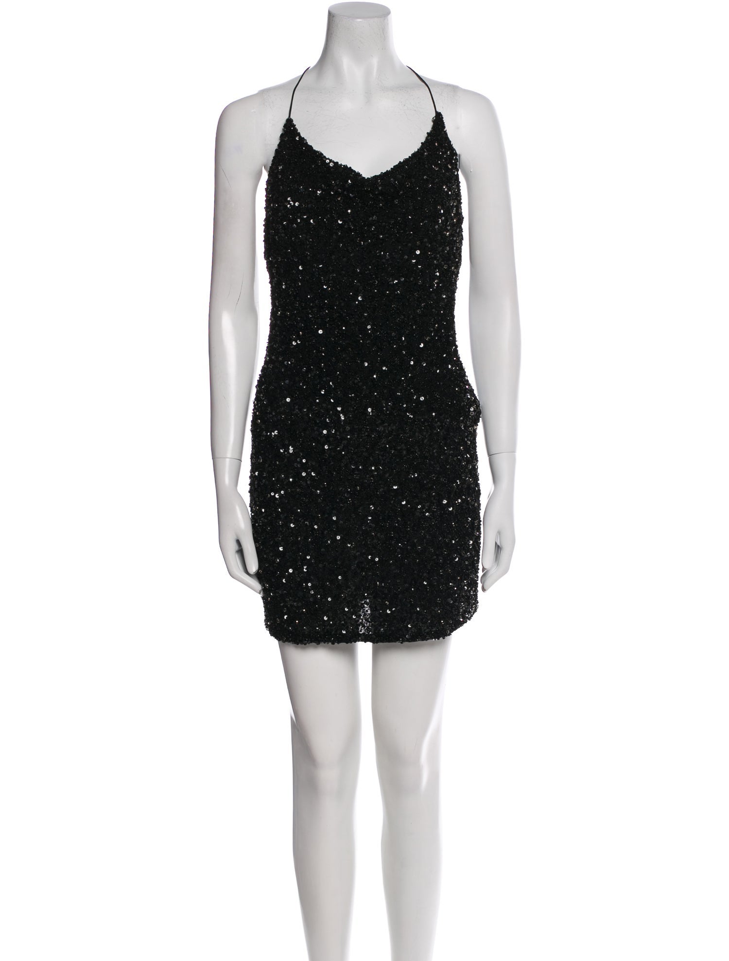 Alice + Olivia Halterneck Mini Dress w/ Tags