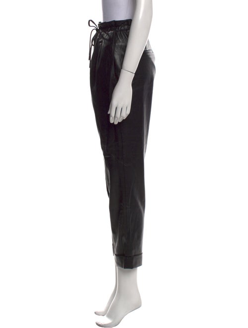 Alice + Olivia Faux Leather Straight Leg Pants