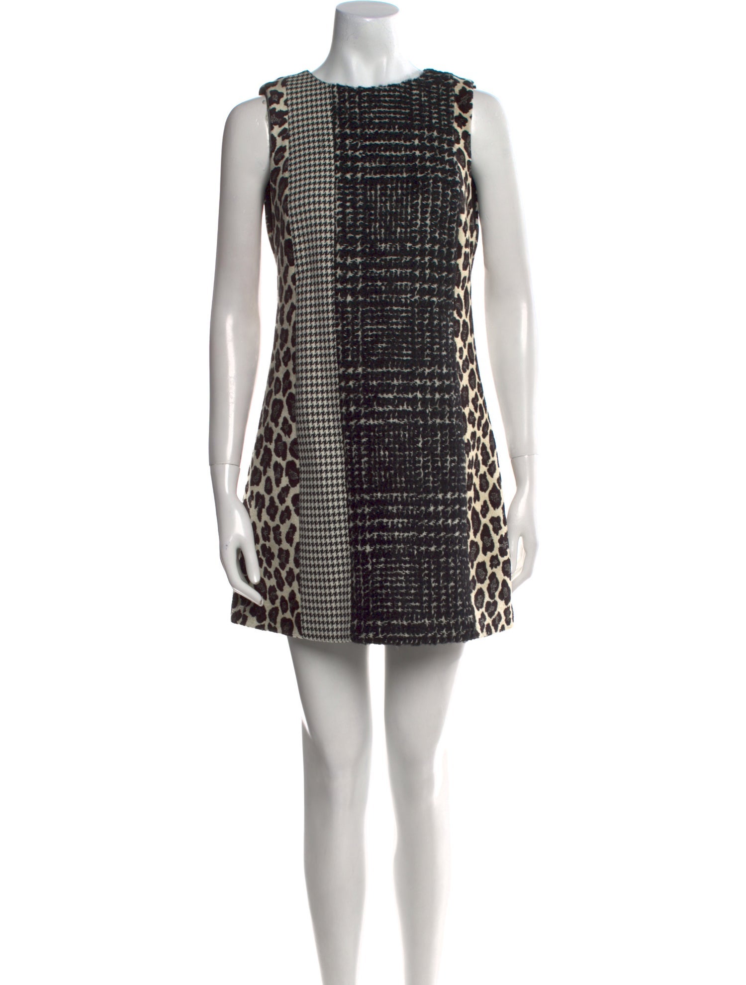Alice + Olivia Wool Mini Dress