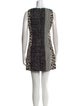 Alice + Olivia Wool Mini Dress