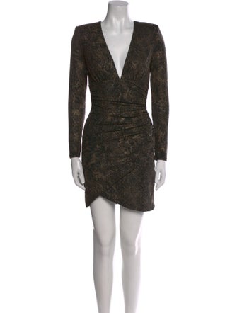 Alice + Olivia Printed Mini Dress