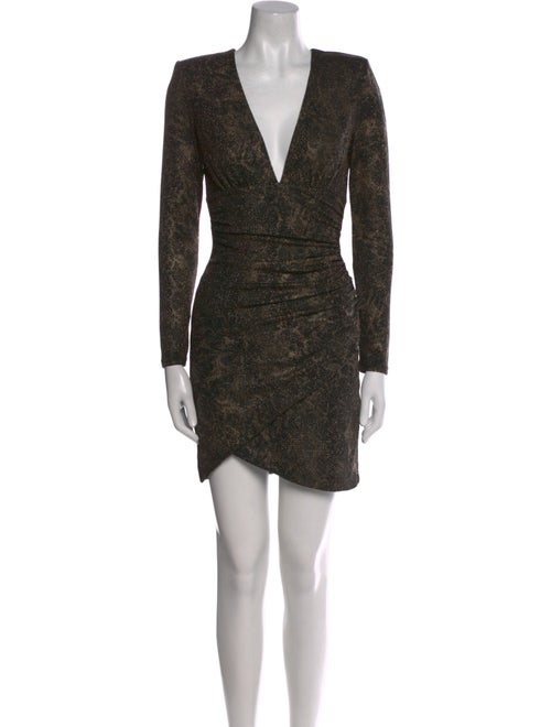 Alice + Olivia Printed Mini Dress