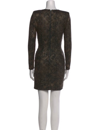 Alice + Olivia Printed Mini Dress