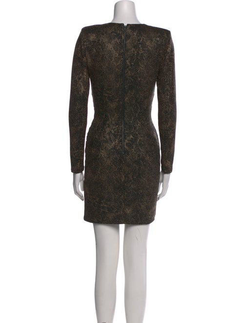 Alice + Olivia Printed Mini Dress