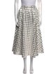 Alice + Olivia Patterned Midi Length Skirt