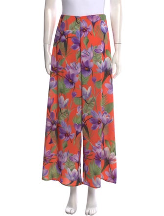Alice + Olivia Printed Wide Leg Pants