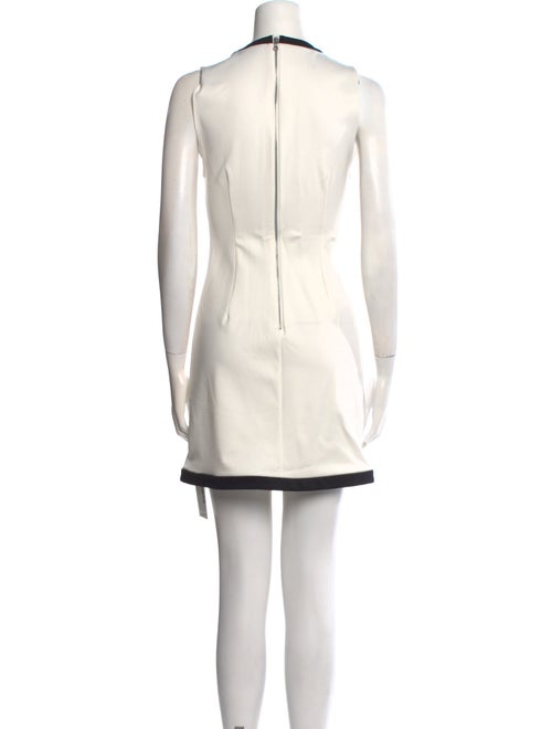 Alice + Olivia Scoop Neck Mini Dress