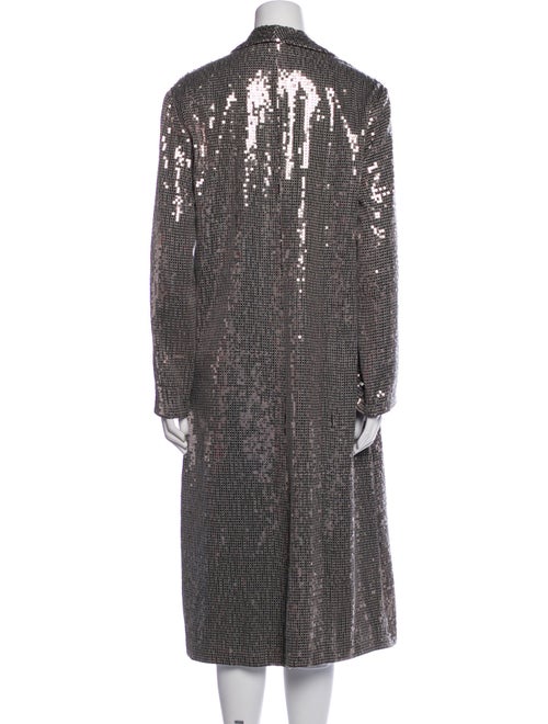 Alice + Olivia Patterned Faux Fur Coat