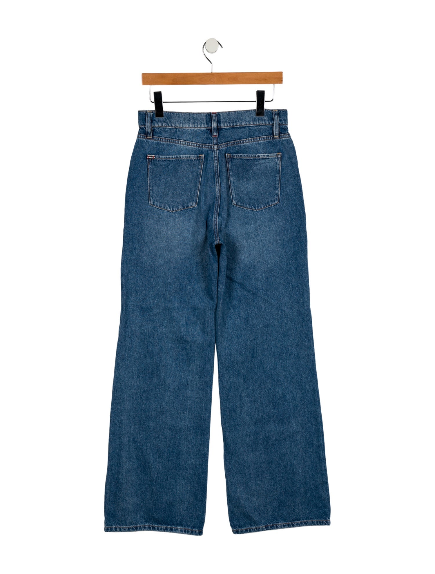 Alice + Olivia High-Rise Wide Leg Jeans
