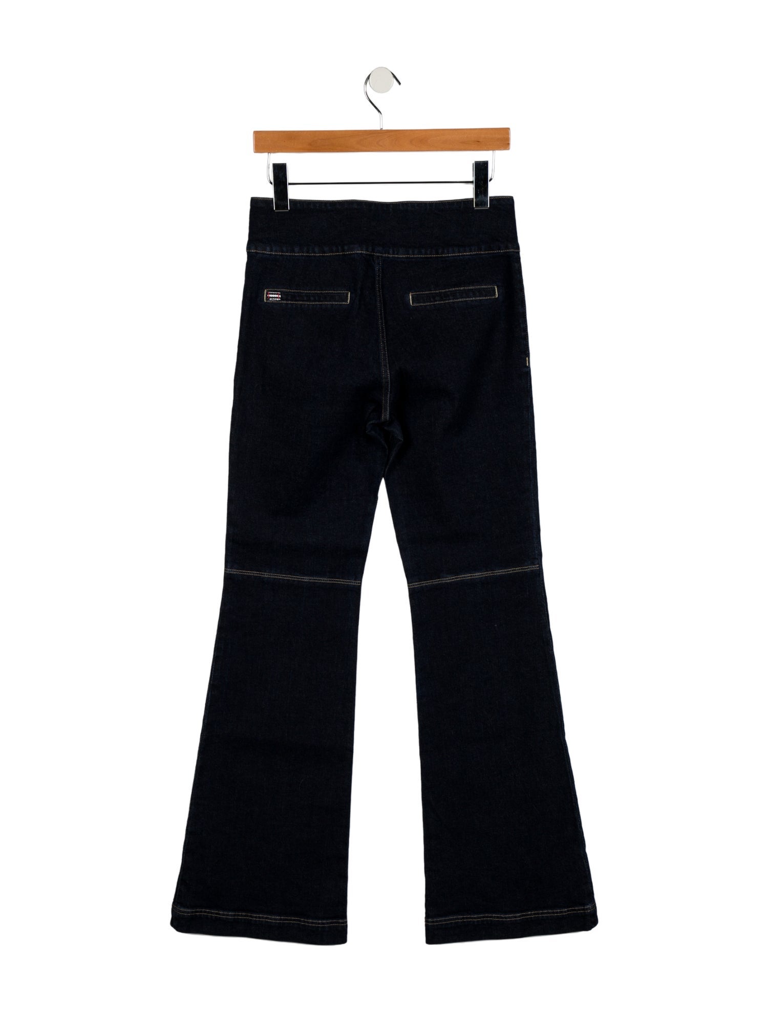 Alice + Olivia Mid-Rise Flared Jeans