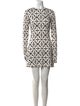 Alice + Olivia Printed Mini Dress