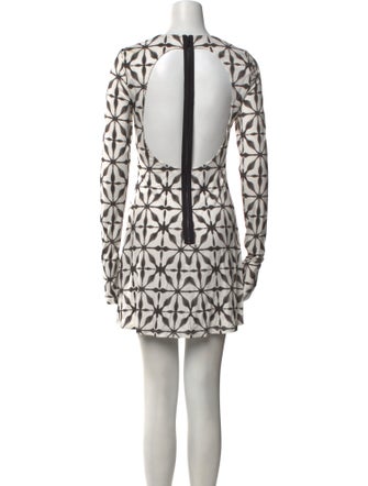 Alice + Olivia Printed Mini Dress