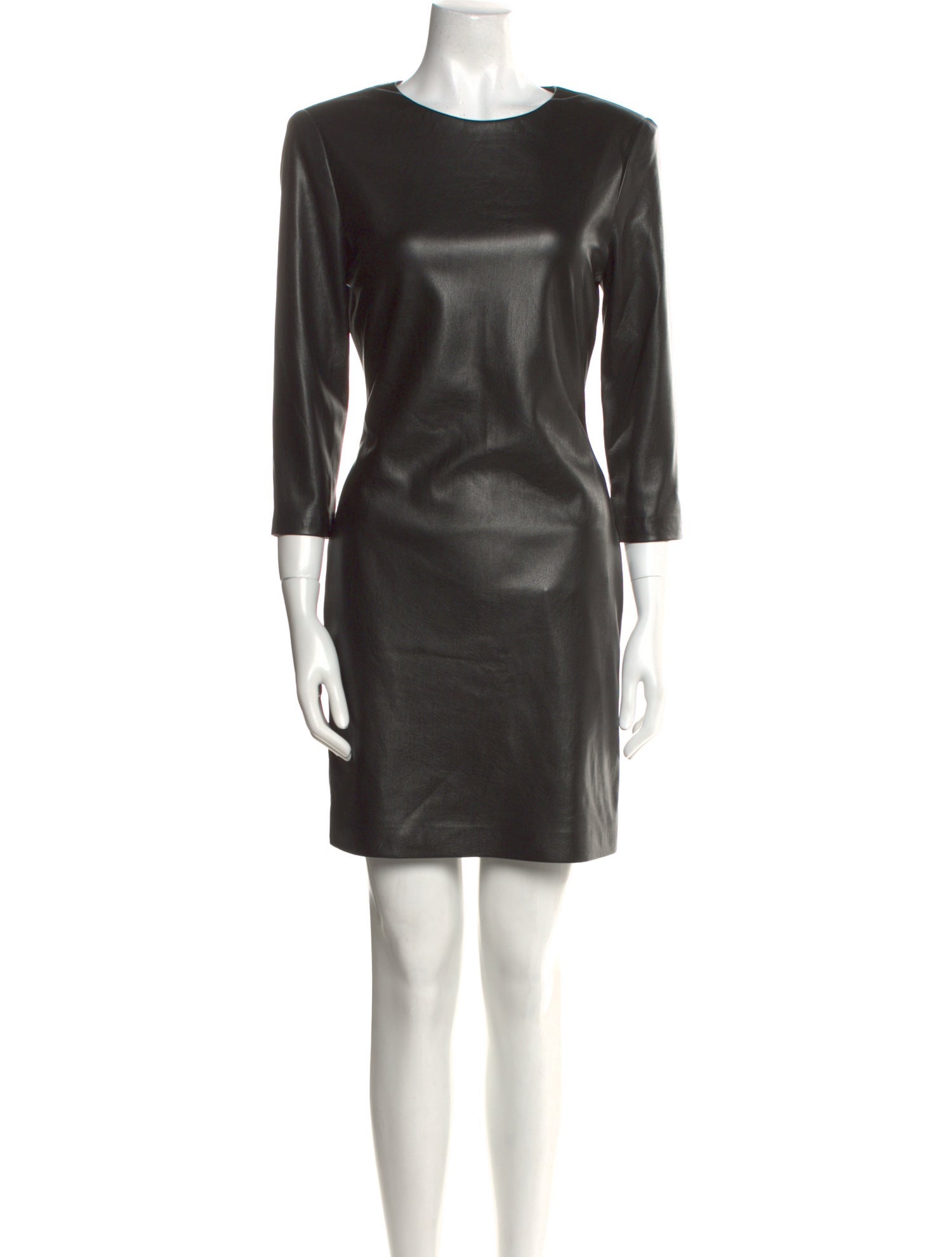 Alice + Olivia Bateau Neckline Mini Dress