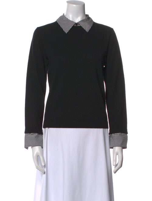 Alice + Olivia Wool Long Sleeve Top