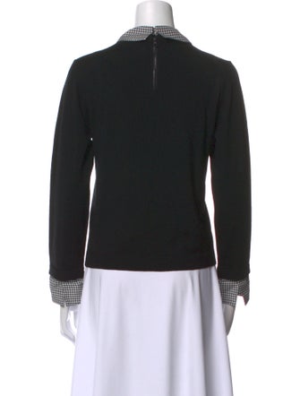 Alice + Olivia Wool Long Sleeve Top