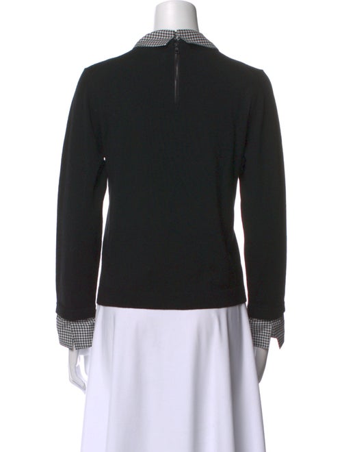 Alice + Olivia Wool Long Sleeve Top