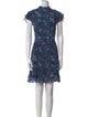 Alice + Olivia Silk Knee-Length Dress