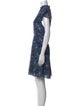 Alice + Olivia Silk Knee-Length Dress