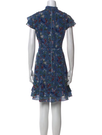 Alice + Olivia Silk Knee-Length Dress