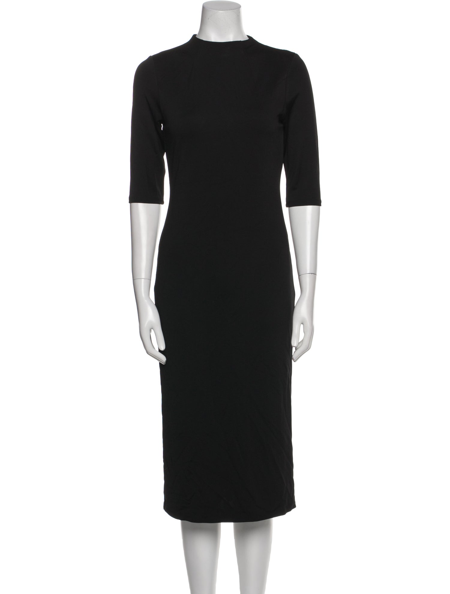 Alice + Olivia Crew Neck Knee-Length Dress