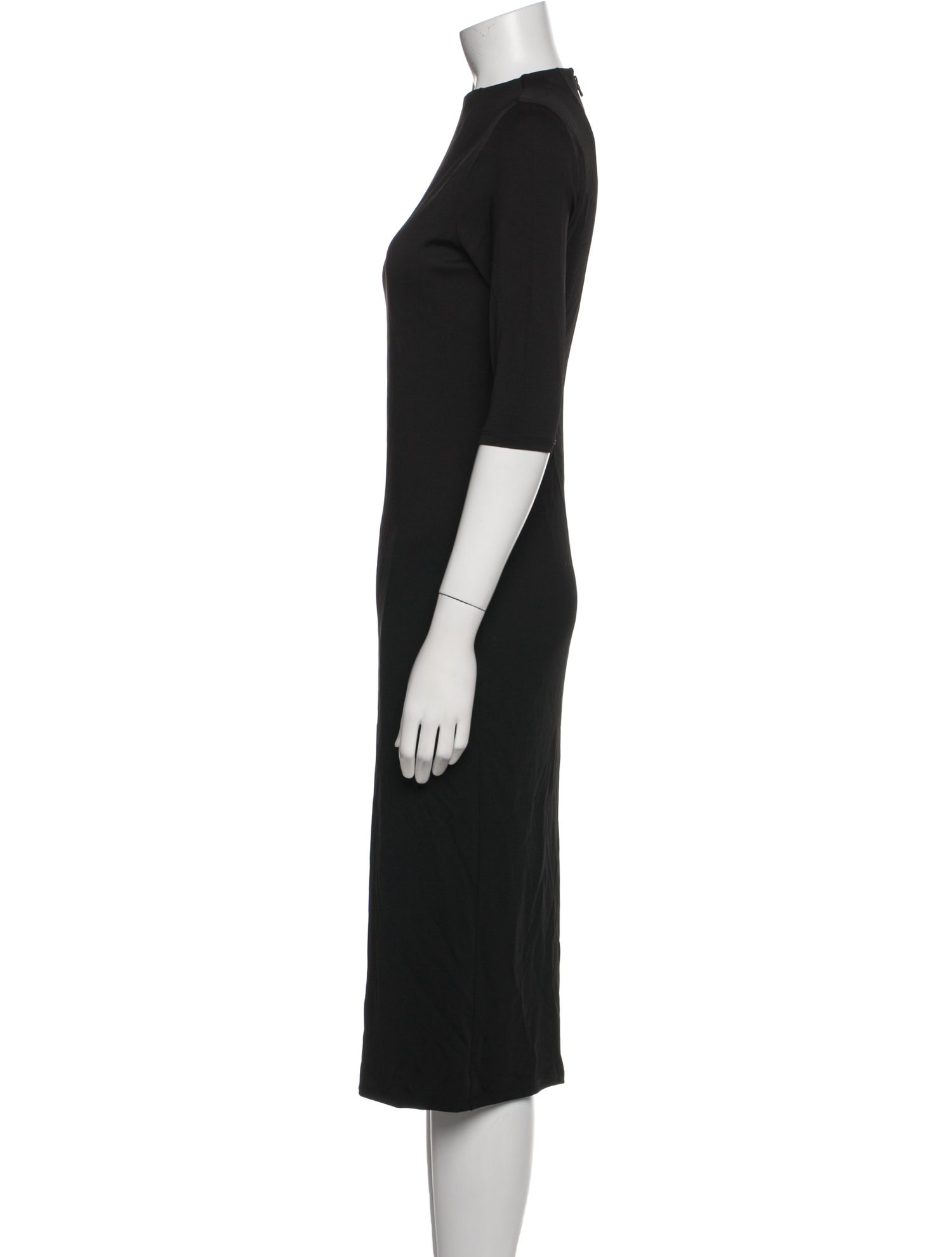 Alice + Olivia Crew Neck Knee-Length Dress