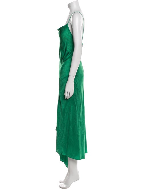 Alice + Olivia Silk Long Dress