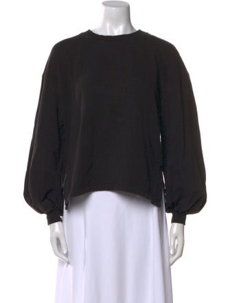 Alice + Olivia Crew Neck Long Sleeve Sweatshirt