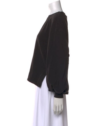 Alice + Olivia Crew Neck Long Sleeve Sweatshirt