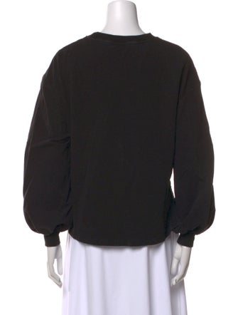 Alice + Olivia Crew Neck Long Sleeve Sweatshirt