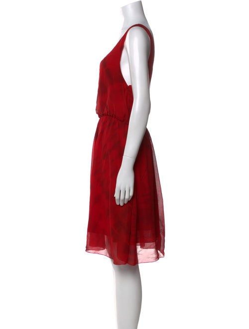 Alice + Olivia Silk Knee-Length Dress