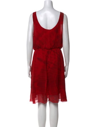 Alice + Olivia Silk Knee-Length Dress