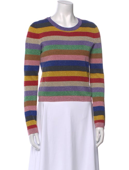 Alice + Olivia Wool Striped Sweater