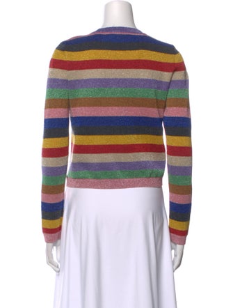 Alice + Olivia Wool Striped Sweater