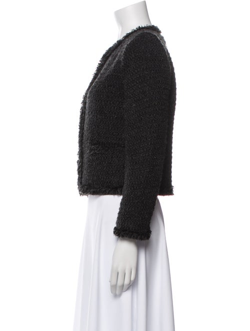 Alice + Olivia Tweed Pattern Evening Jacket