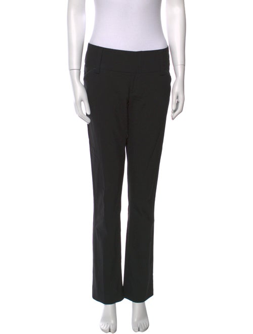 Alice + Olivia Virgin Wool Straight Leg Pants