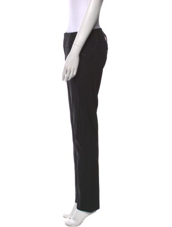 Alice + Olivia Virgin Wool Straight Leg Pants