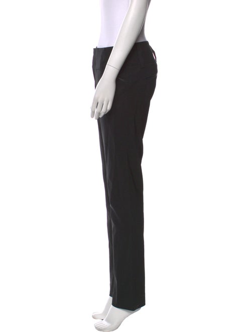 Alice + Olivia Virgin Wool Straight Leg Pants