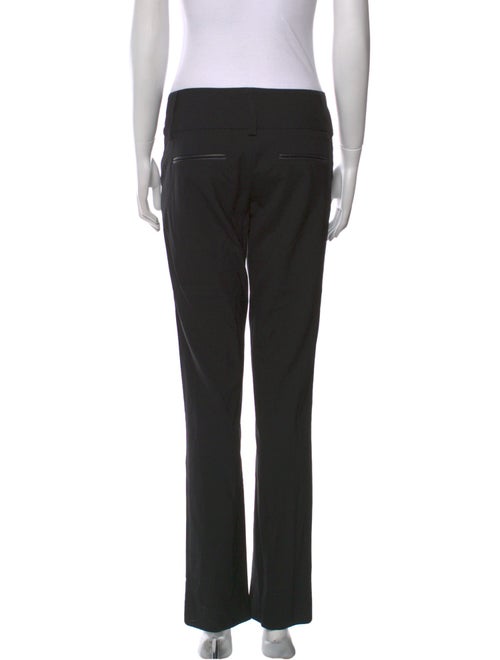 Alice + Olivia Virgin Wool Straight Leg Pants