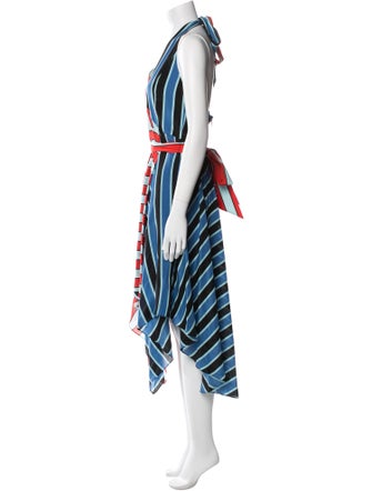 Alice + Olivia Silk Long Dress