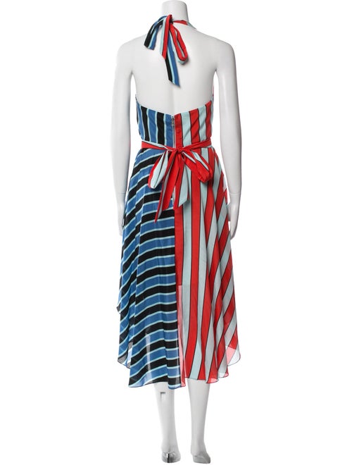 Alice + Olivia Silk Long Dress