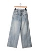 Alice + Olivia Mid-Rise Wide Leg Jeans