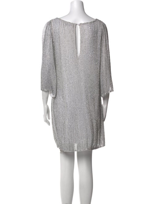 Alice + Olivia Silk Mini Dress