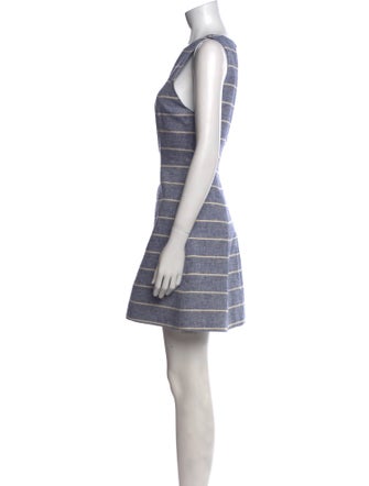 Alice + Olivia Striped Mini Dress
