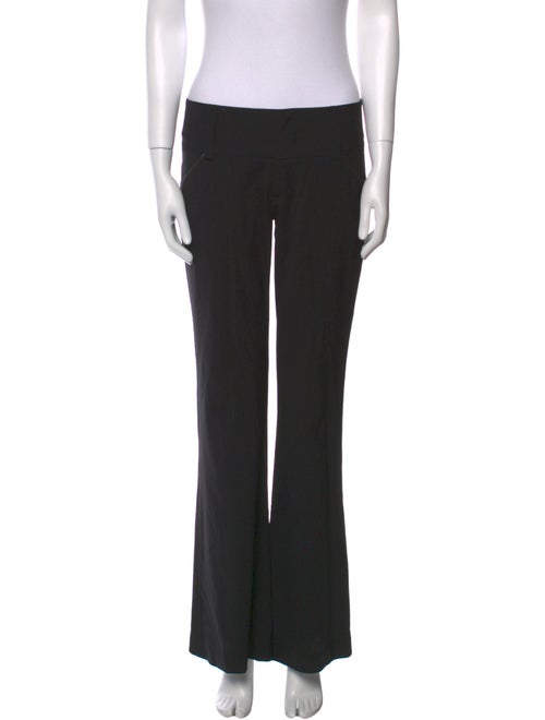 Alice + Olivia Virgin Wool Wide Leg Pants