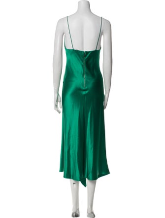 Alice + Olivia Cowl Neck Long Dress