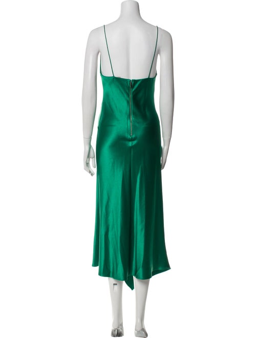 Alice + Olivia Cowl Neck Long Dress