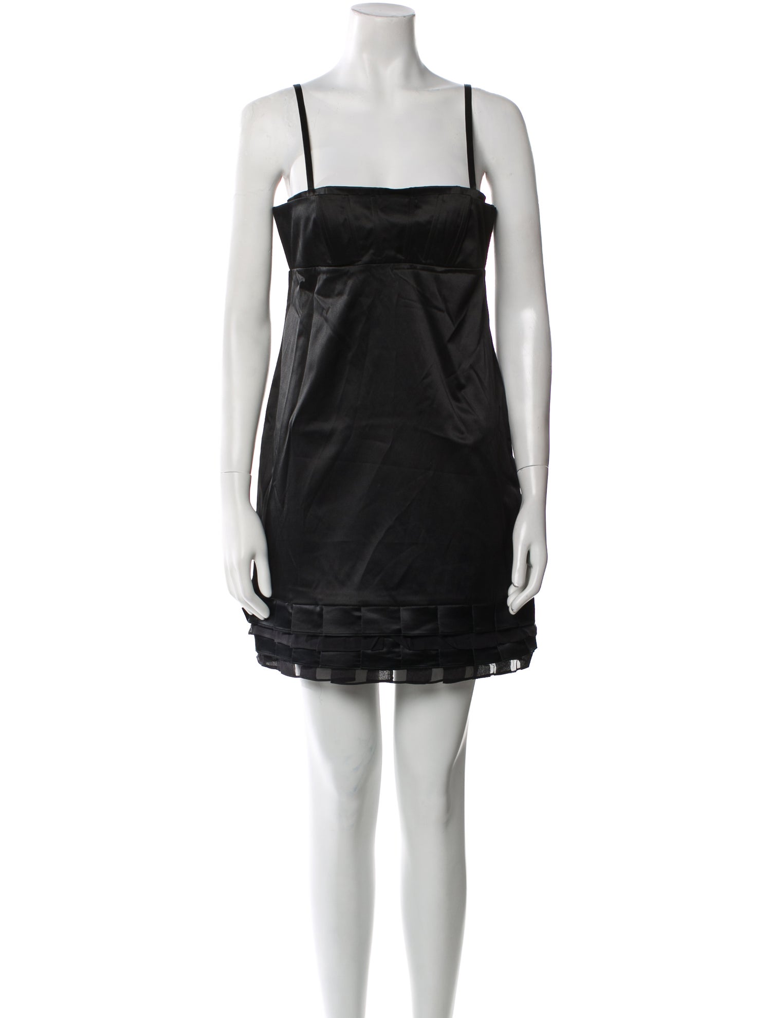 Alice + Olivia Square Neckline Mini Dress