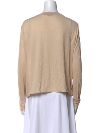 Alice + Olivia Silk V-Neck Blouse